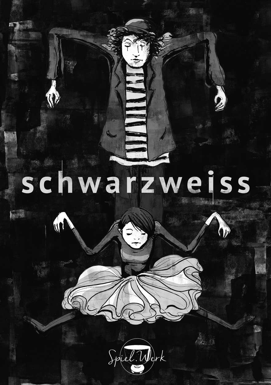 Plakat Schwarzweiss
